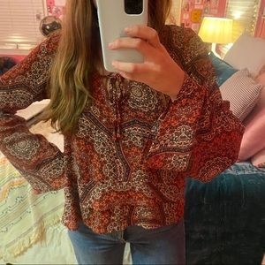 Flowy Abercrombie & Fitch top
